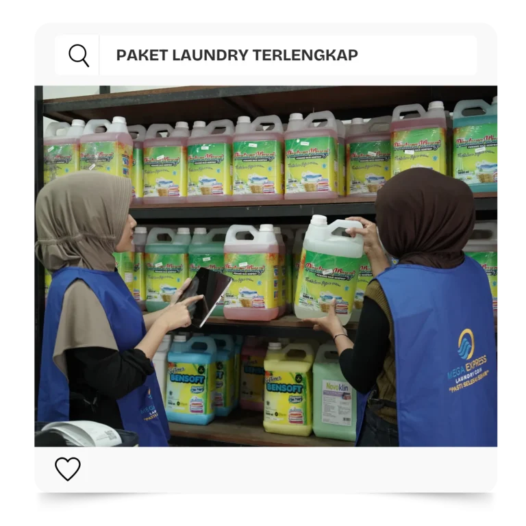 Perlengkapan laundry lengkap